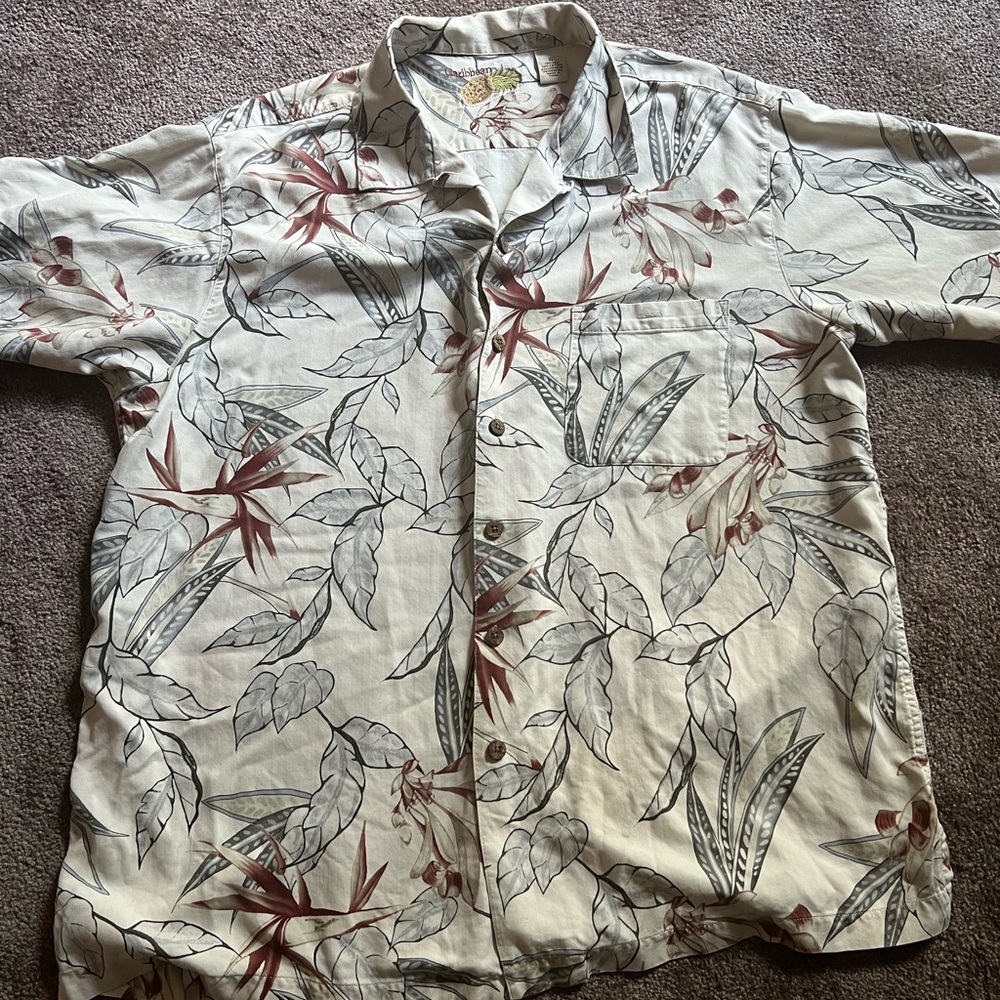 Silk Hawaiian shirt